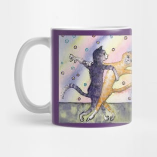 Ballroom cats move so well together on the dance floor Mug